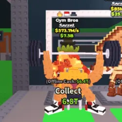 Gym Bros 573.7M s (Секретный персонаж) — Roblox, лот №231768