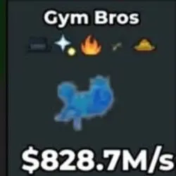 Gym Bros 828,7M s Diamond 5 trait (Секретный персонаж) — Roblox, лот №231771