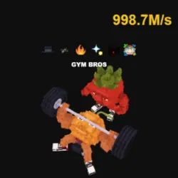 Gym Bros 998.7M s #Big (Секретный персонаж) — Roblox, лот №231774