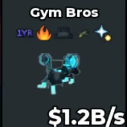 Gym Bros Cyber 1.2B s - 5 Trait (Секретный персонаж) — Roblox, лот №231818