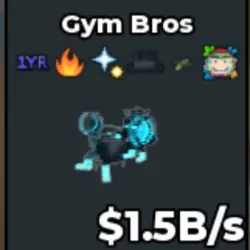 Gym Bros Cyber 1.5B s - 6 Trait [ 1 Years Traits ] (Секретн… — Roblox, лот №231819