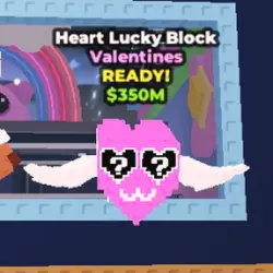 Heart Lucky Block NEW LUCKY (Valentines персонаж) — Roblox, лот №231851