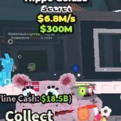 Hippo Golazo $6.8M S (Секретный персонаж) — Roblox, лот №231865