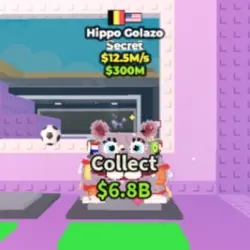 Hippo Golazo 12.5 M s (Belgium Trait) (United States Trait)… — Roblox, лот №231872
