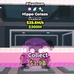 Hippo Golazo 26.6 M s ! Secret PE (Секретный персонаж) — Roblox, лот №231873