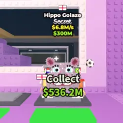 Hippo Golazo 6.8 M s (ENGLAND TRAIT) (Секретный персонаж) — Roblox, лот №231875