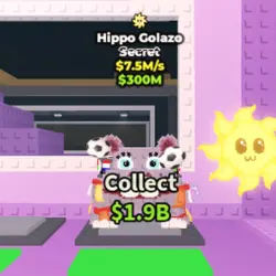 Hippo Golazo 7.5 M s (SUN TRAIT) (Секретный персонаж) — Roblox, лот №231876
