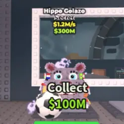 Hippo Golazo [Normal] 1.2 M s (Секретный персонаж) — Roblox, лот №231877