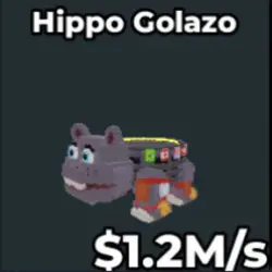 Hippo Golazo Instan (Секретный персонаж) — Roblox, лот №231883