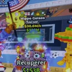 Hippo golazo regular 7 traits ! Very rare ! Exist 1 of (Сек… — Roblox, лот №231886