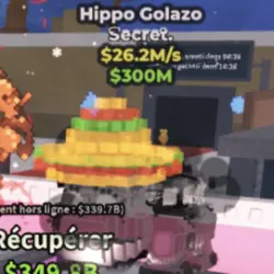 Hippo Golazo Secret Phantom 2 Mutations 26.2M (Секретный пе… — Roblox, лот №231889