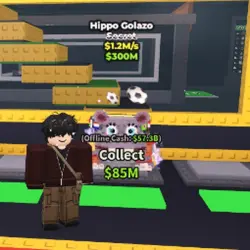 Hippo Golazo! World cup 26' (Секретный персонаж) — Roblox, лот №231891