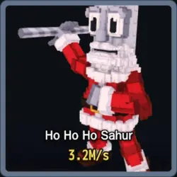 Ho Ho Ho Sahur 3.2M s (Секретный персонаж) — Roblox, лот №231900