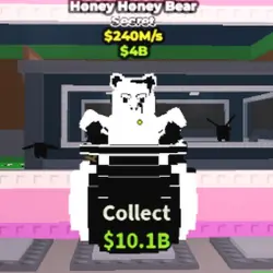 Honey Honey Bear 240 M s YIN Yang ! Secret PE (Секретный пе… — Roblox, лот №231924