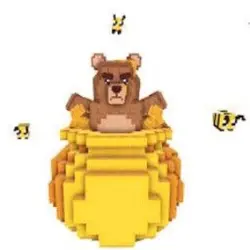 honey honey bear 32 m base (Секретный персонаж) — Roblox, лот №231926