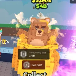 honey honey bear 32M please help me to sell (Секретный перс… — Roblox, лот №231906