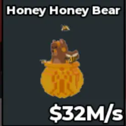 Honey Honey Bear 380 (Секретный персонаж) — Roblox, лот №231911