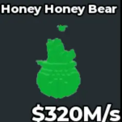 Honey Honey Bear 436 (Секретный персонаж) — Roblox, лот №231917