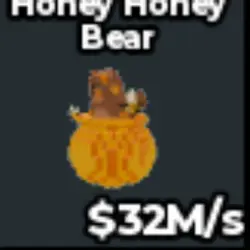 Honey Honey Bear 442 (Секретный персонаж) — Roblox, лот №231920