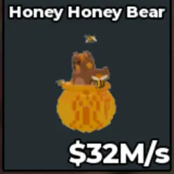 Honey Honey Bear 446 (Секретный персонаж) — Roblox, лот №231933