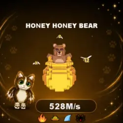 Honey Honey Bear 528M s (Секретный персонаж) — Roblox, лот №231934