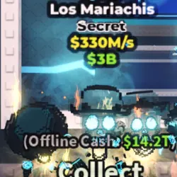 HOT [Cyber] Los Mariachis 330M *NS175 (Секретный персонаж) — Roblox, лот №231982