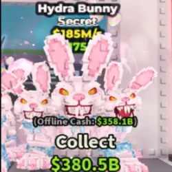 Hydra Bunny 185 M S (Секретный персонаж) — Roblox, лот №232034