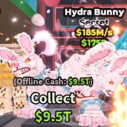 Hydra Bunny 185MS Hydra Bunny 185MS (Секретный персонаж) — Roblox, лот №232035
