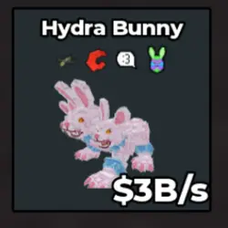 Hydra Bunny 3 B s (Секретный персонаж) — Roblox, лот №232037