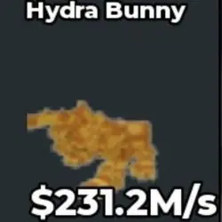 Hydra Bunny Gold #ARY4 (Секретный персонаж) — Roblox, лот №232040