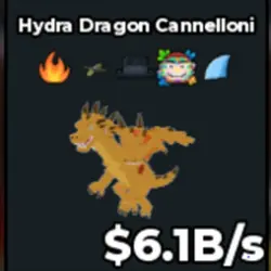 Hydra Dragon Cannelloni (f02045) (Секретный персонаж) — Roblox, лот №232009