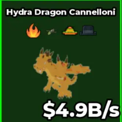 Hydra Dragon Cannelloni (f02195) (Секретный персонаж) — Roblox, лот №232019
