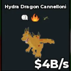 Hydra Dragon Cannelloni (f02290) (Секретный персонаж) — Roblox, лот №232023