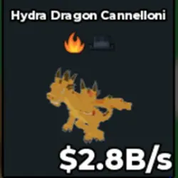 Hydra Dragon Cannelloni (f02304) (Секретный персонаж) — Roblox, лот №232024