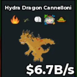 Hydra Dragon Cannelloni (f02314) (Секретный персонаж) — Roblox, лот №232027