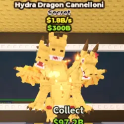Hydra Dragon Cannelloni 1,8B s (Секретный персонаж) — Roblox, лот №232060