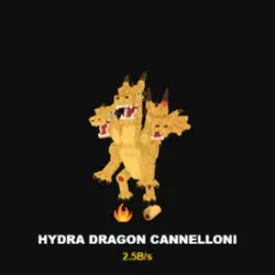 Hydra Dragon Cannelloni 2.5B s (Секретный персонаж) — Roblox, лот №232070