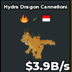 Hydra Dragon Cannelloni 3B9 s (Секретный персонаж) — Roblox, лот №232085