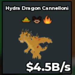Hydra Dragon Cannelloni 4.5B s (Секретный персонаж) — Roblox, лот №232087