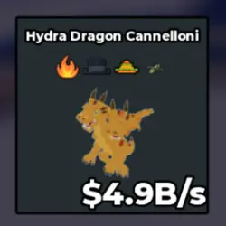 Hydra Dragon Cannelloni 4.9B s (Секретный персонаж) — Roblox, лот №232088