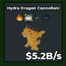 Hydra Dragon Cannelloni 5B2 s (Секретный персонаж) — Roblox, лот №232090
