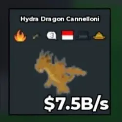 Hydra Dragon Cannelloni 7.5B s Good and Clear Trait RAF (Се… — Roblox, лот №232095