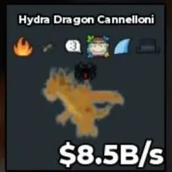 Hydra Dragon Cannelloni 8.5B s zidan (Секретный персонаж) — Roblox, лот №232098
