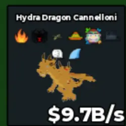 Hydra Dragon Cannelloni 9.7B s ter4 (Секретный персонаж) — Roblox, лот №232102