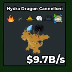 Hydra Dragon Cannelloni 9B7 s (Секретный персонаж) — Roblox, лот №232103
