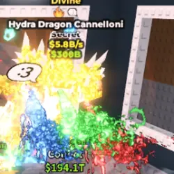 Hydra Dragon Cannelloni Divine $5.8B S (Секретный персонаж) — Roblox, лот №232107