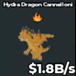 Hydra Dragon Cannelloni Fire (Секретный персонаж) — Roblox, лот №232109