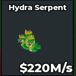 Hydra Serpent (Секретный персонаж) — Roblox, лот №232125