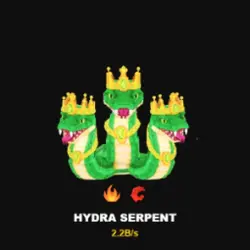 Hydra Serpent 2.2B s (Секретный персонаж) — Roblox, лот №232136