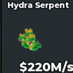 Hydra Serpent 220M s cry1 (Секретный персонаж) — Roblox, лот №232139